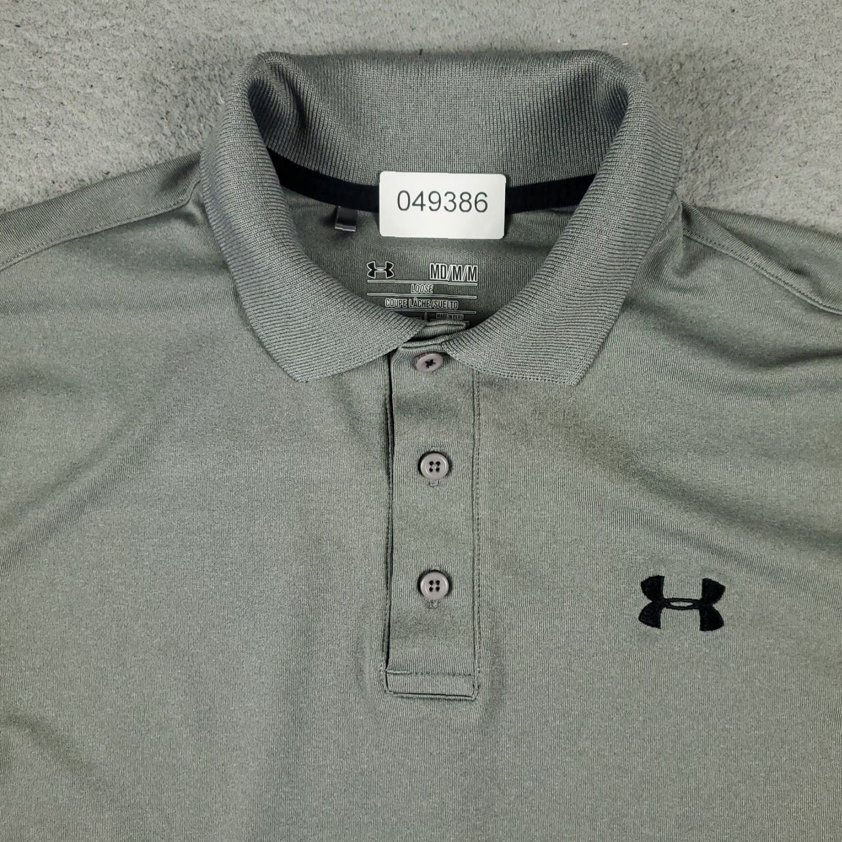 Under Armour Under Armour Polo Shirt Mens Size Medium Gray Buick Casual Short Sleeve Size US M / EU 48-50 / 2 - 2 Thumbnail