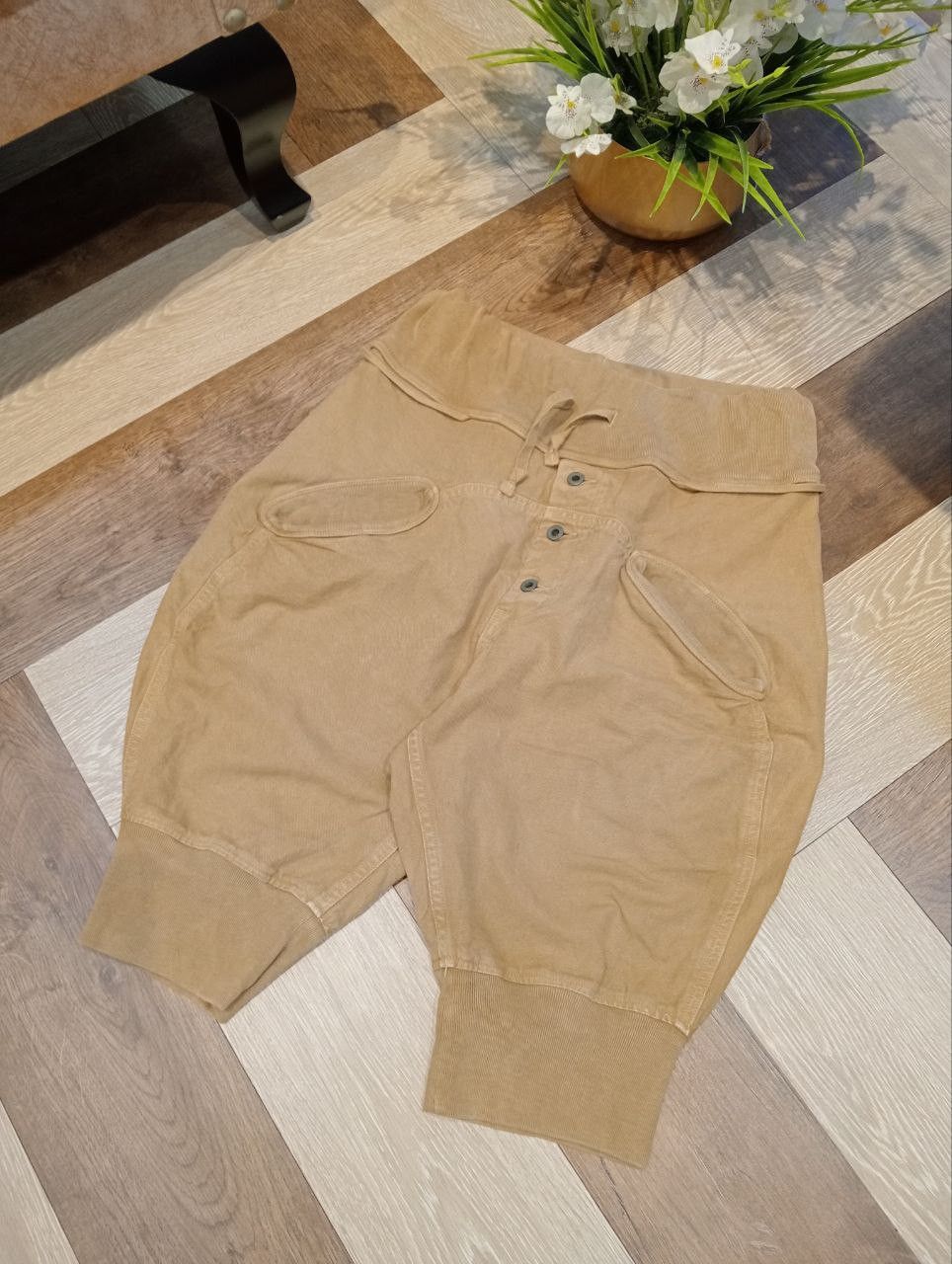 Kapital KAPITAL LIGHT CANVAS SAROUEL NOUVELLE PANTS IN KHAKI Size US 31 - 2 Thumbnail