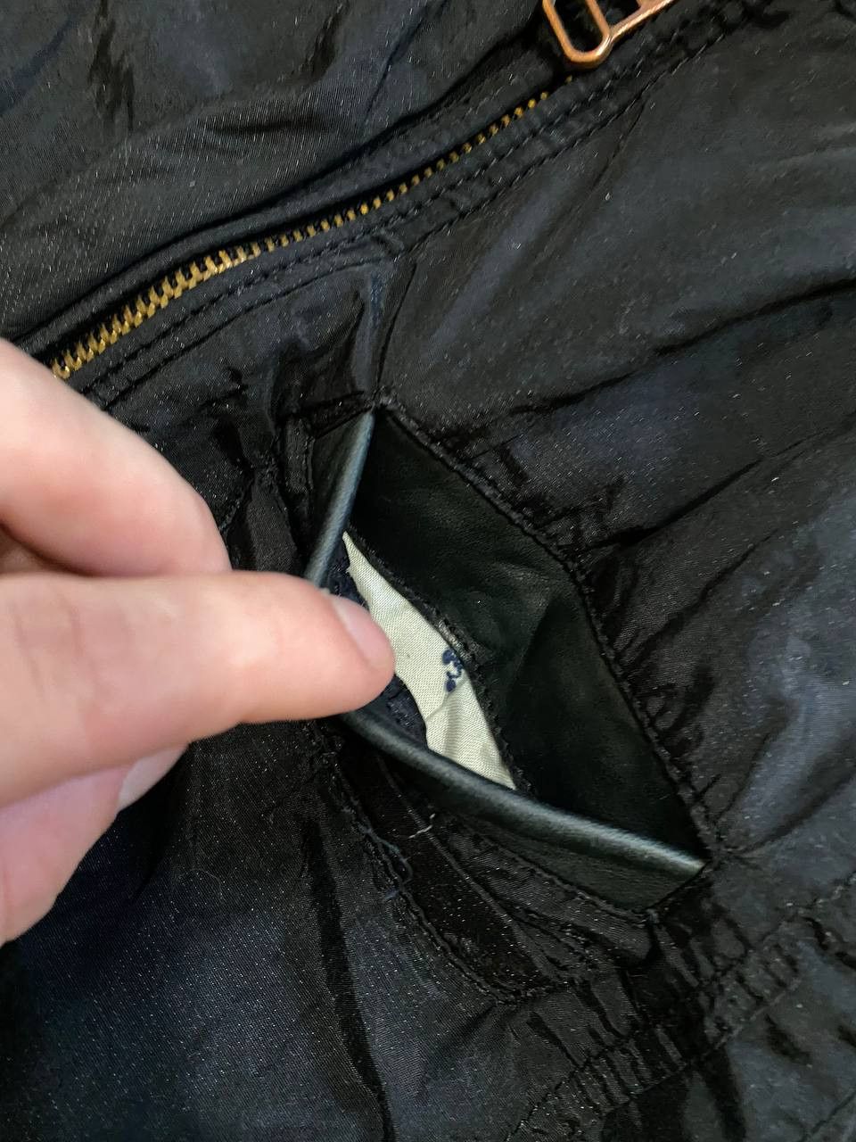 Diesel Drizzle Proof Dark Fashion Bomber Jacket