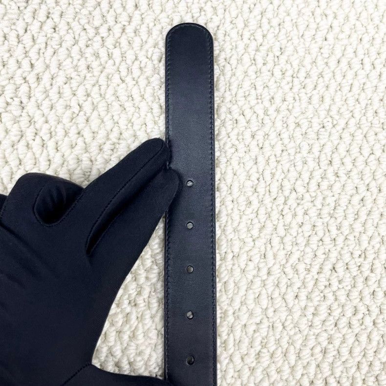 Gucci Gucci Black Gold Belt with Logo Buckle-2506 Size ONE SIZE - 4 Thumbnail