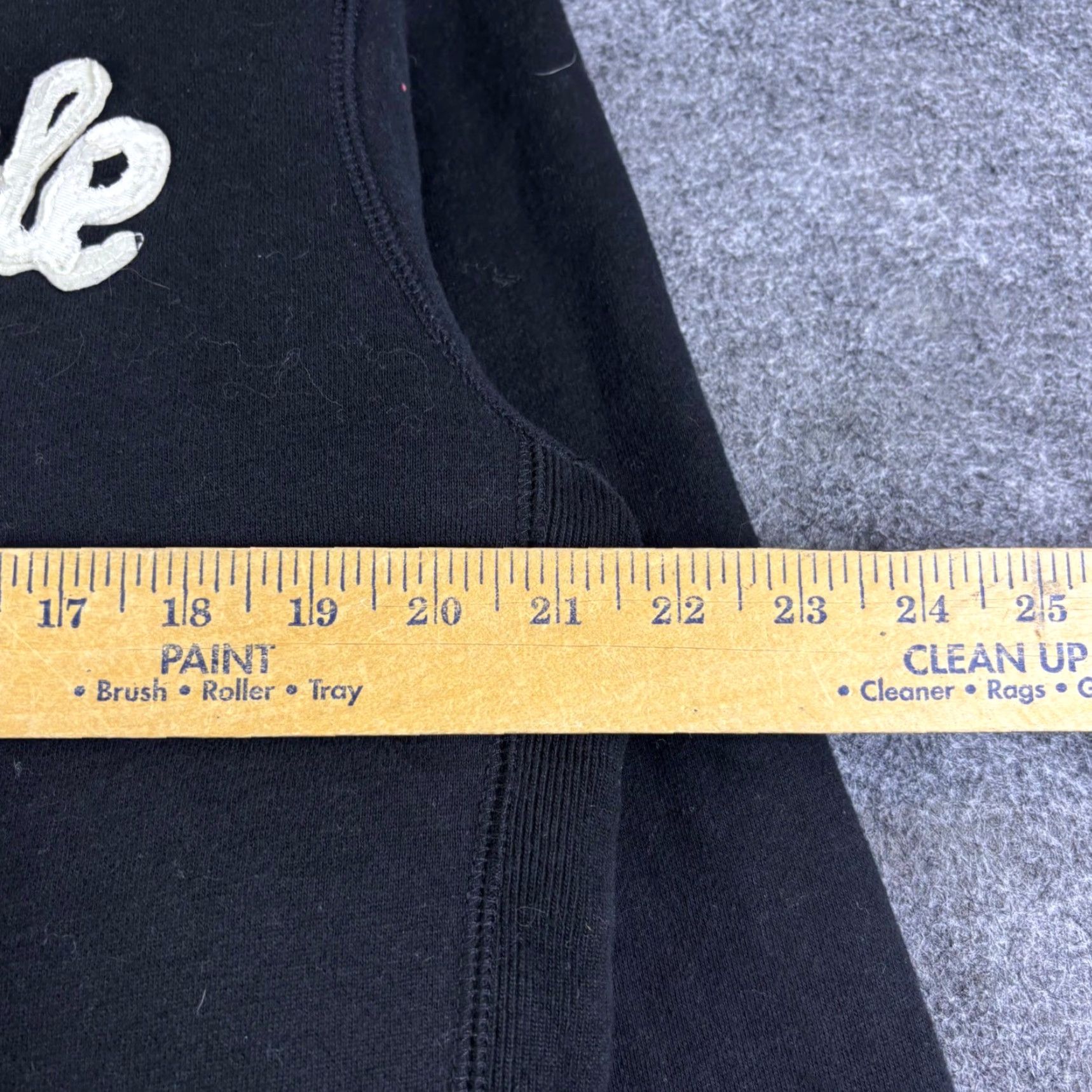 Aeropostale Aeropostale Hoodie Full Zip Sherpa Lined Black Medium Fleece Jacket Men Series College Outdoor Logo Zipper Pockets Graphic Print Size US M / EU 48-50 / 2 - 3 Thumbnail
