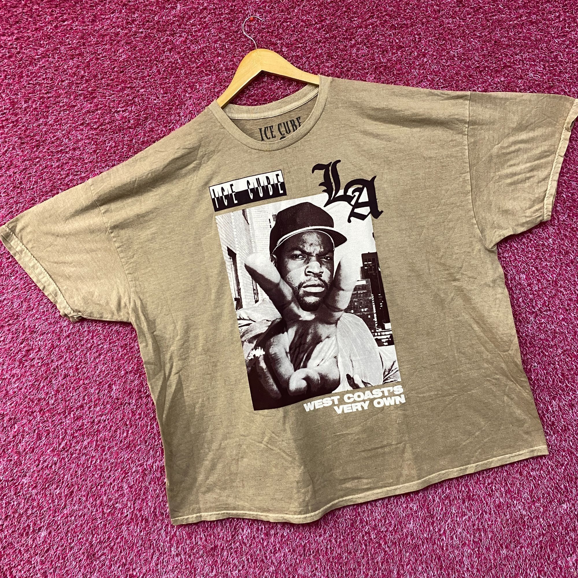 Rap Tees Ice Cube LA Boys West Coast Graphic Design T-Shirt 3XL Size US XXL / EU 58 / 5 - 3 Thumbnail
