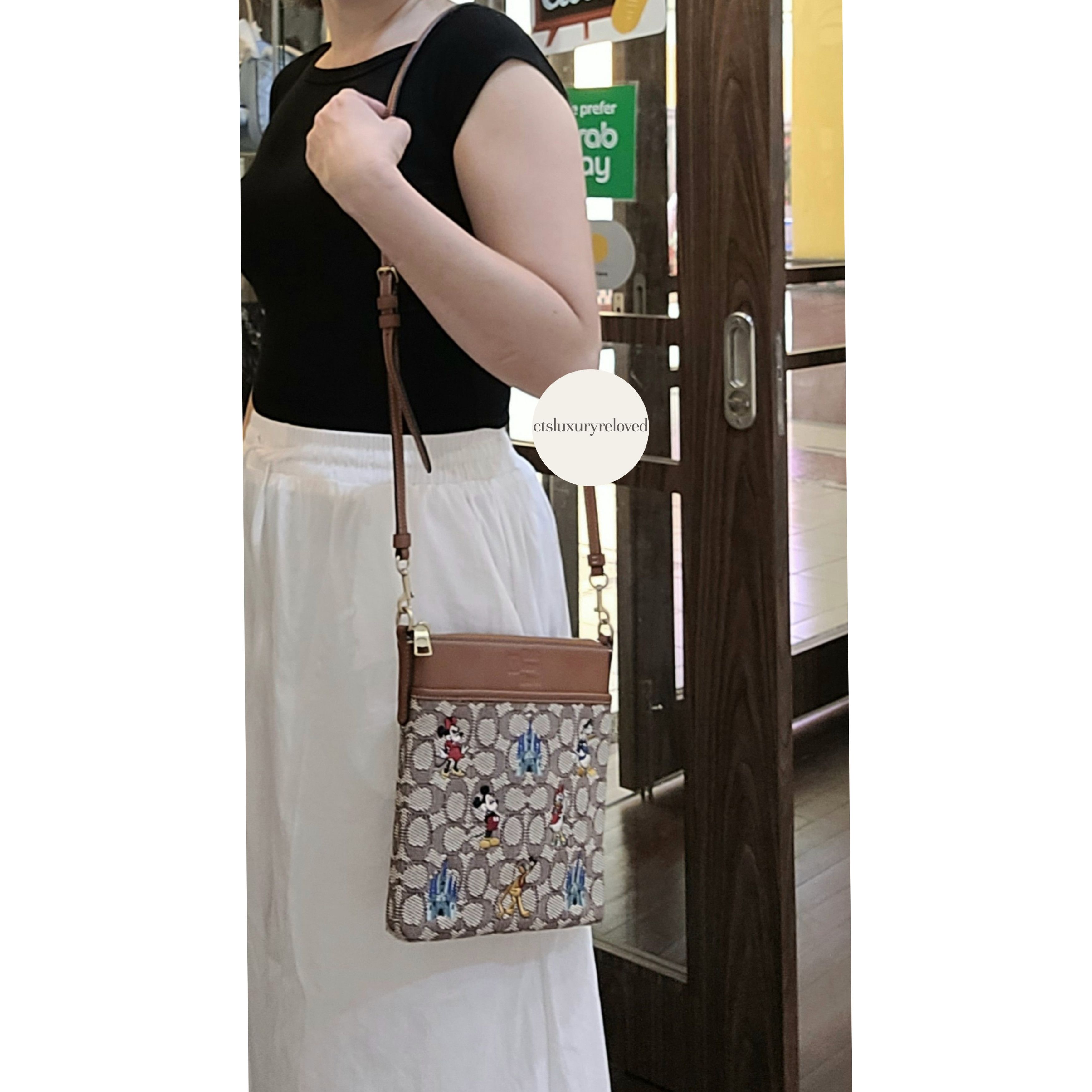 Coach × Disney Coach Disney Kitt Messenger Crossbody Bag Size ONE SIZE - 10 Thumbnail