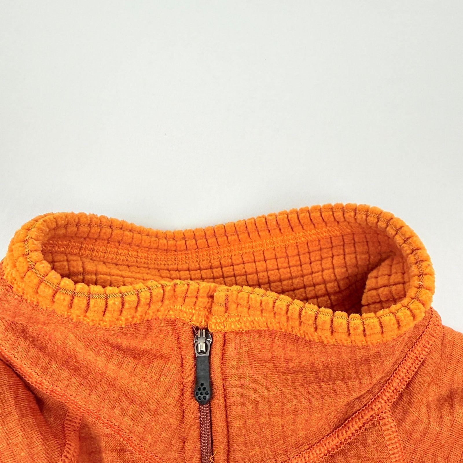 Patagonia Vintage Patagonia R1 Pullover Fleece Orange Polartec Grid Size US M / EU 48-50 / 2 - 8 Thumbnail
