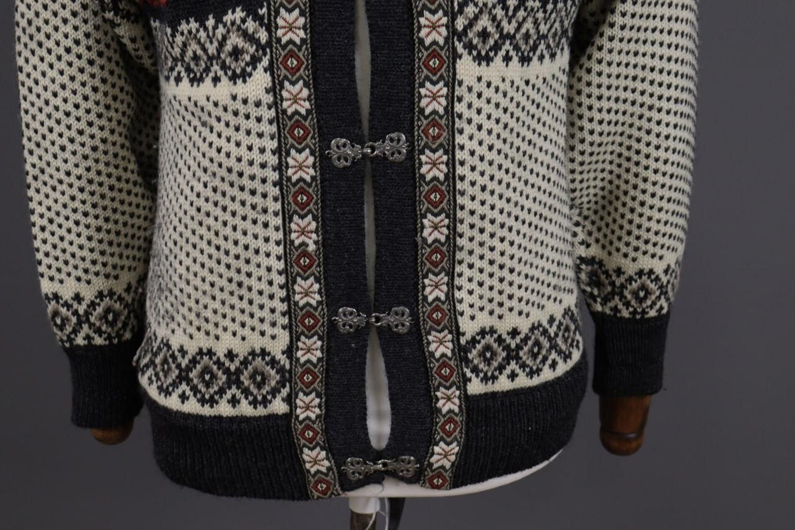 Dale Of Norway DALE OF NORWAY Classic Multicolor Clasp Ski Sweater Size XS Size US XS / EU 42 / 0 - 3 Thumbnail