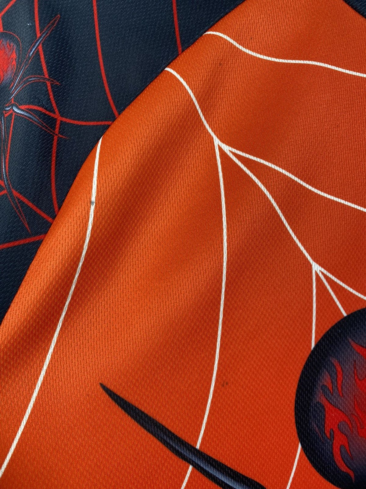 Bicycle Pearl Izumi Spider Flames 2007 Cycling Jersey Biker SMS Y2K Size US L / EU 52-54 / 3 - 5 Thumbnail