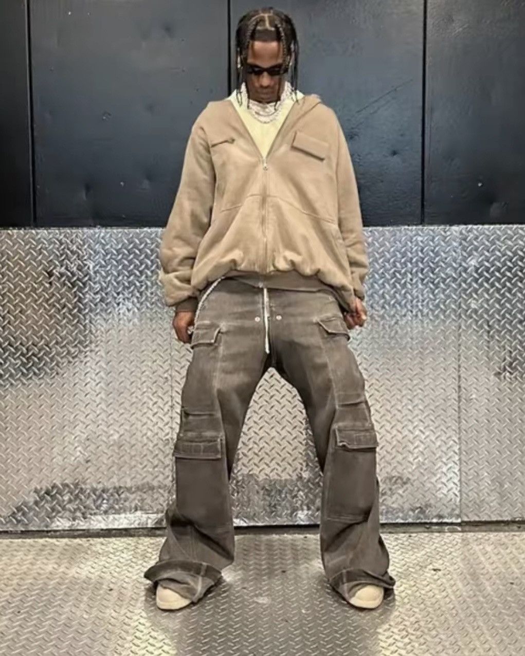 Rick Owens Rick Owens DRKSHDW Double Cargo Jumbo Belas EDFU23 DRKDUST M Size US 32 / EU 48 - 22 Thumbnail