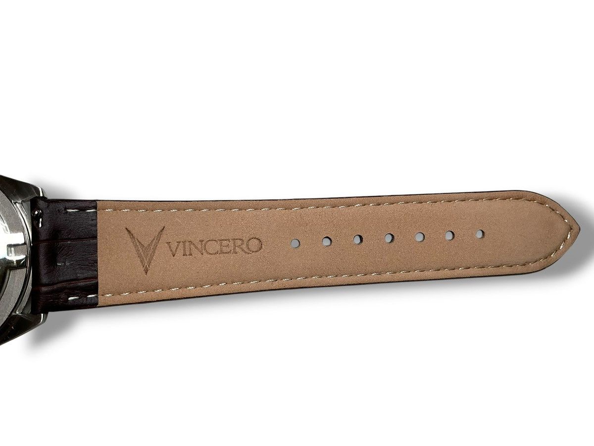 Other Vincero Kairos Blue Dial Men Automatic Watch Silver/Leather Size ONE SIZE - 5 Thumbnail