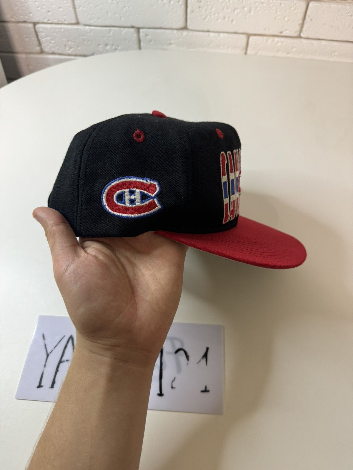 NHL Montreal Canadiens vintage made in Canada cap hat Size ONE SIZE - 3 Thumbnail