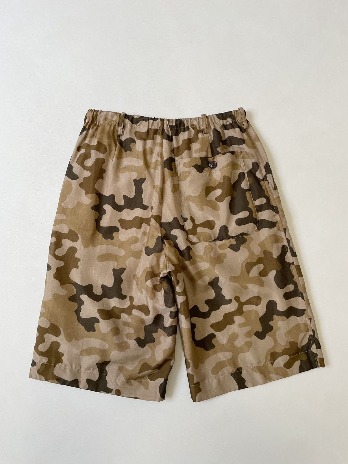 Dries Van Noten Desert Camo Boxy Utility Shorts Size US 32 / EU 48 - 11 Thumbnail