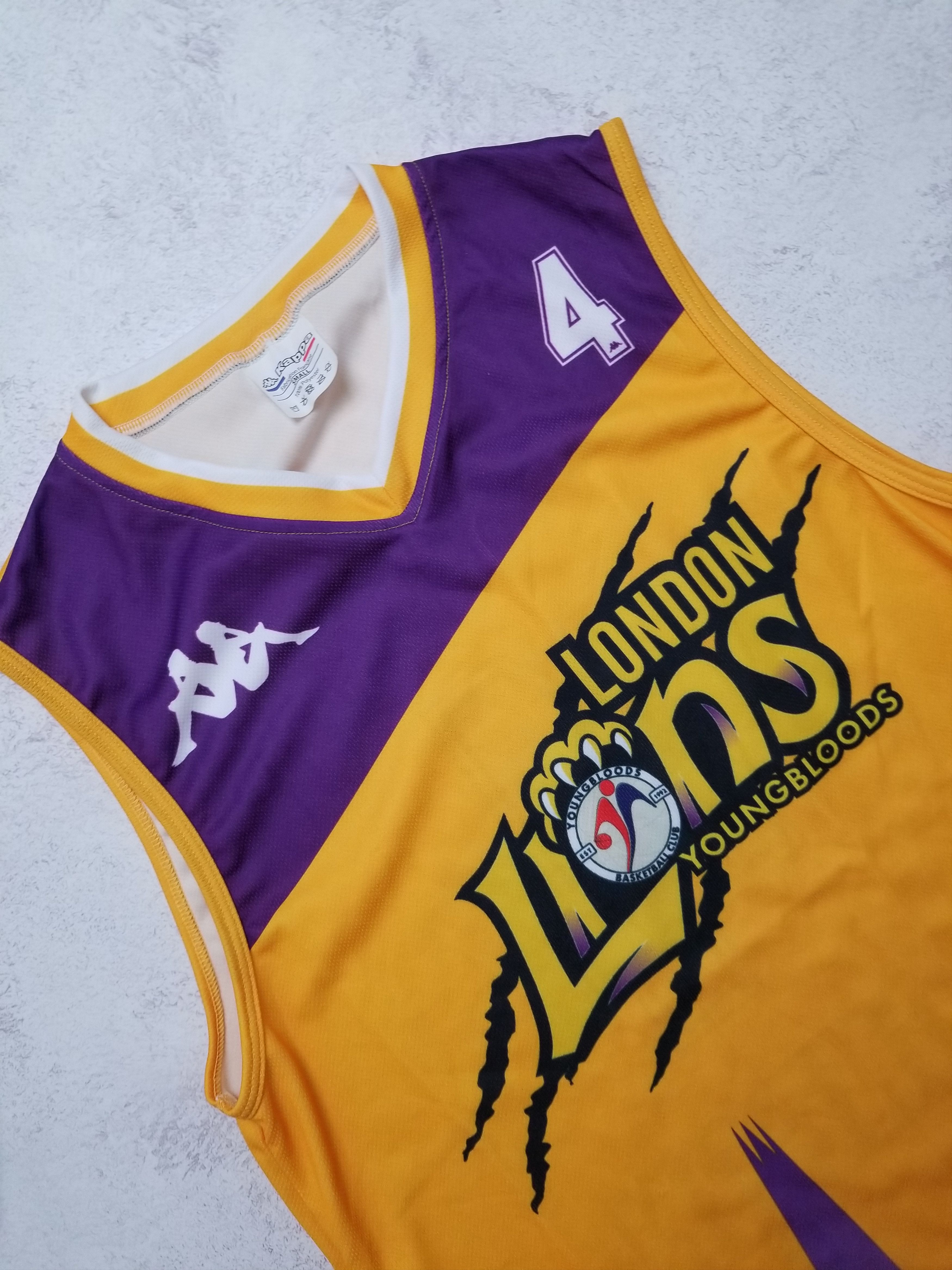 Kappa london lions cityscape youngbloods #4 kappa jersey Size US S / EU 44-46 / 1 - 3 Thumbnail
