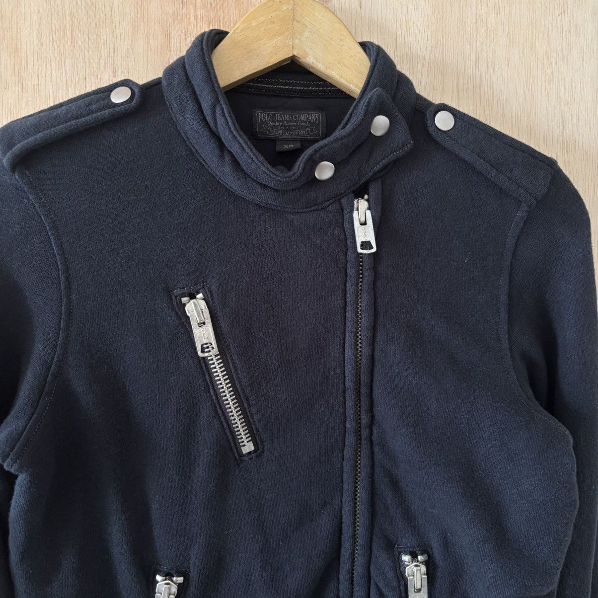 Polo Ralph Lauren Polo Ralph Lauren Jeans Company Riders Bikers Jacket Size S / US 4 / IT 40 - 2 Thumbnail