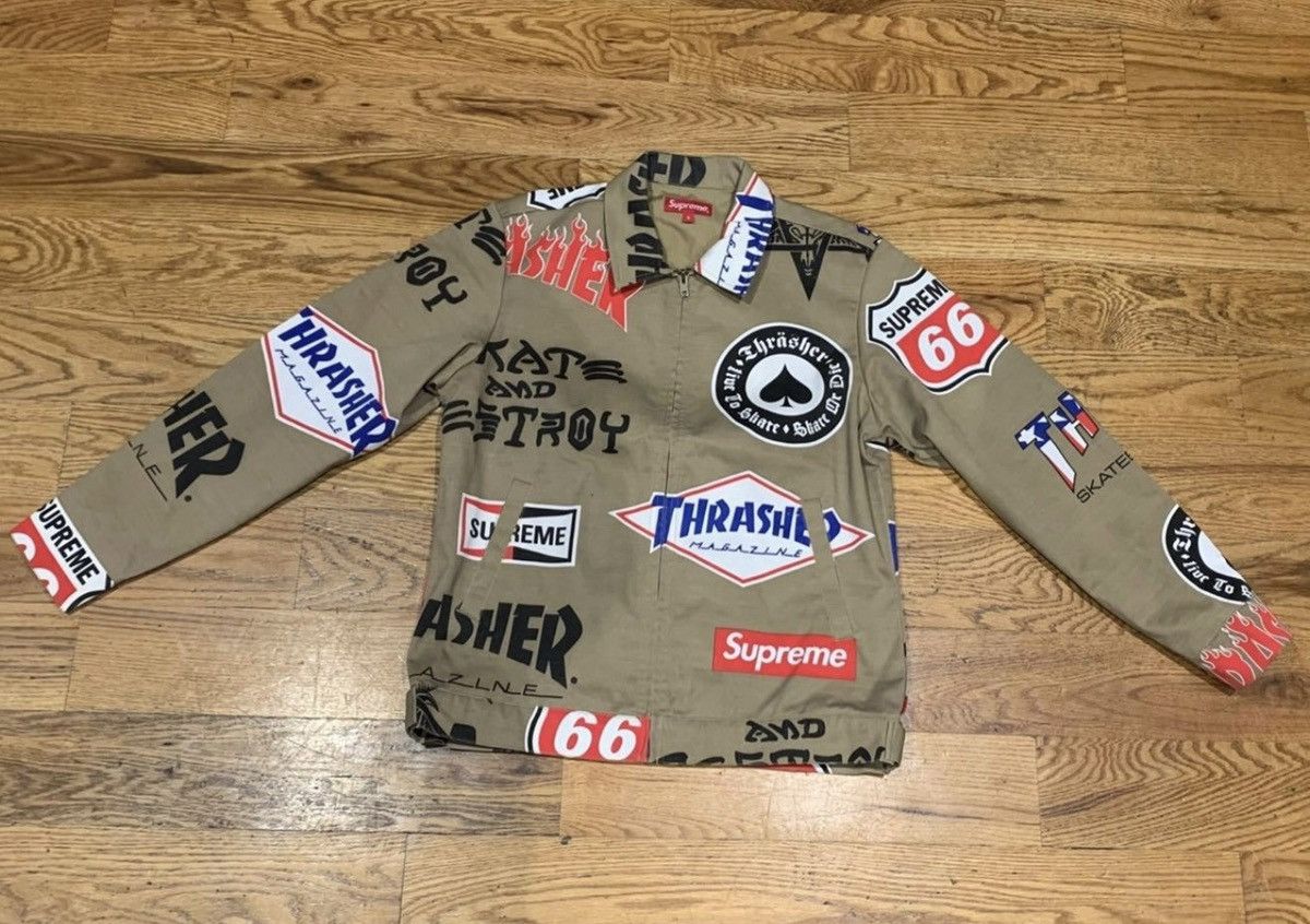 Supreme Thrasher Work Jacket | Grailed
