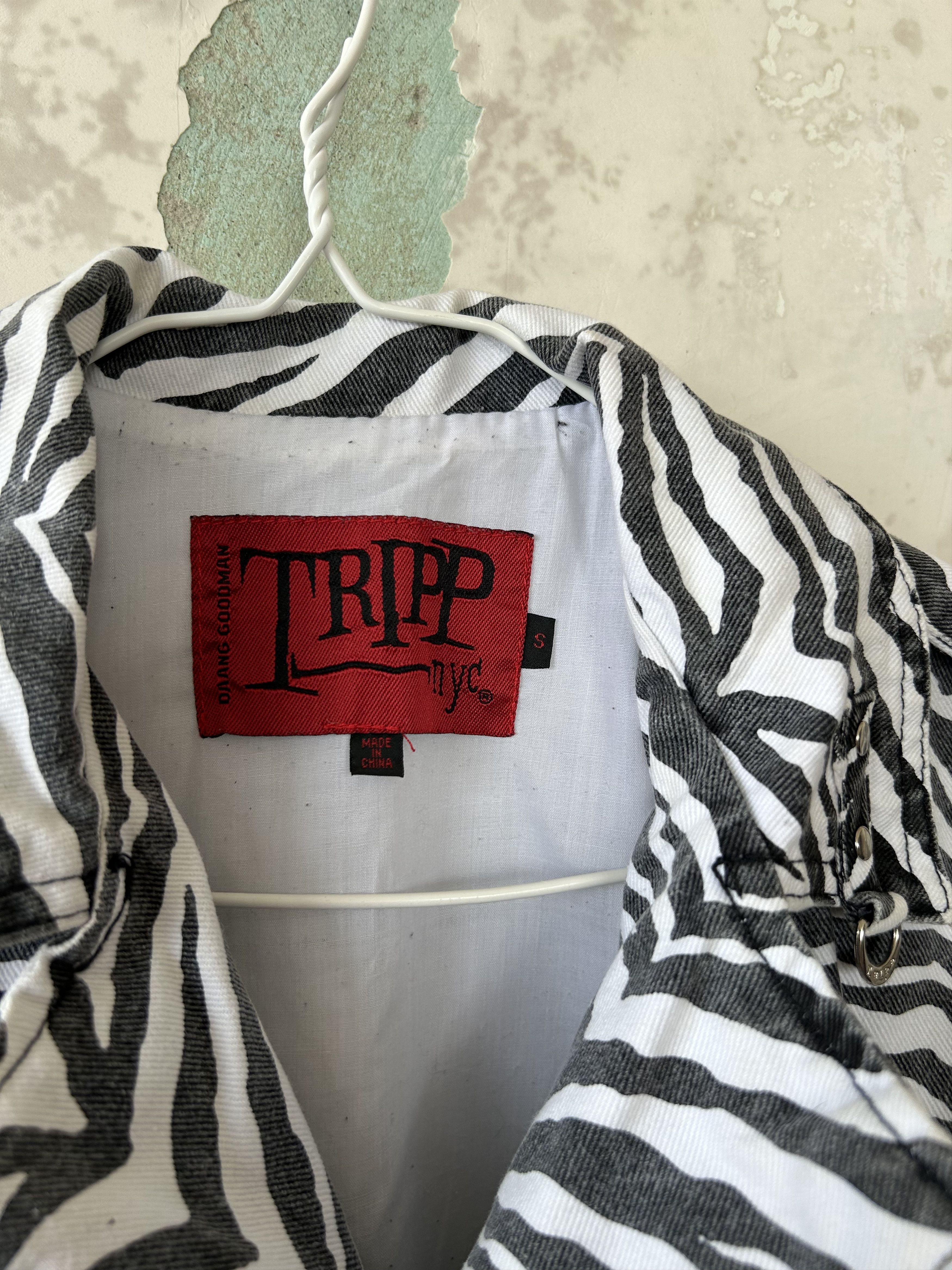 Tripp NYC Vintage Tripp NYC Bondage Parachute Zip Punk Biker Jacket Size S / US 4 / IT 40 - 5 Thumbnail