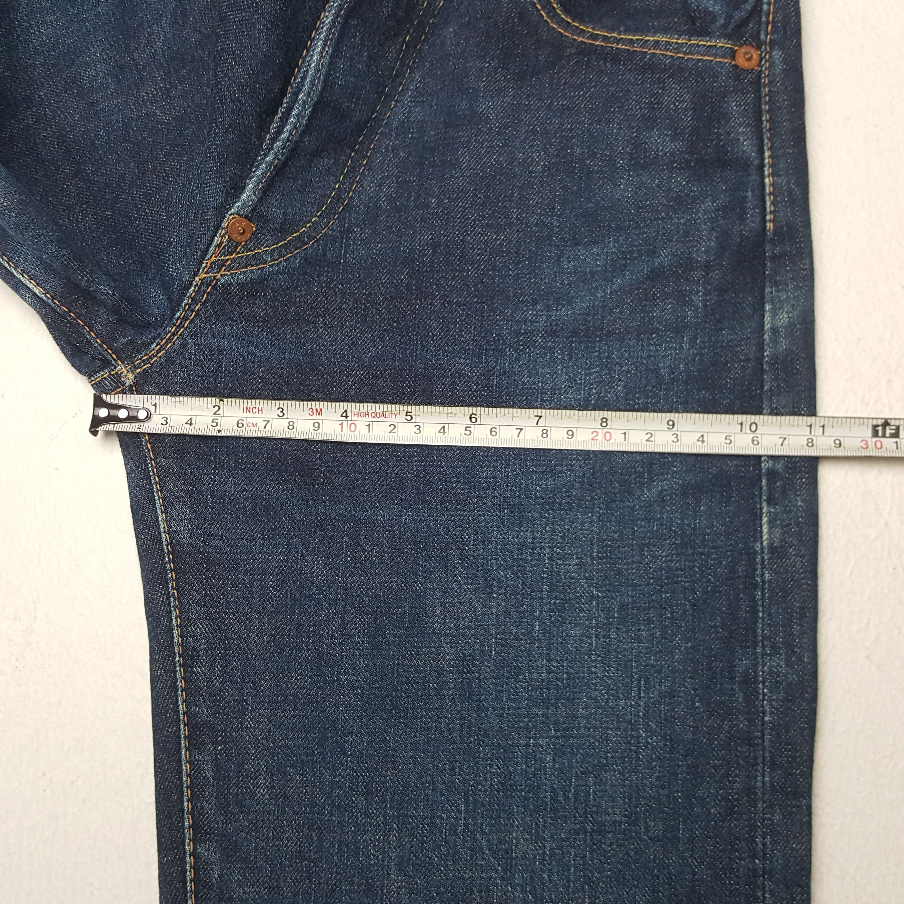 Evisu × Vintage Vintage Evisu Selvedge Japanese Daicock Custom Denim Jeans Size 24" / US 00 / IT 34 - 11 Thumbnail