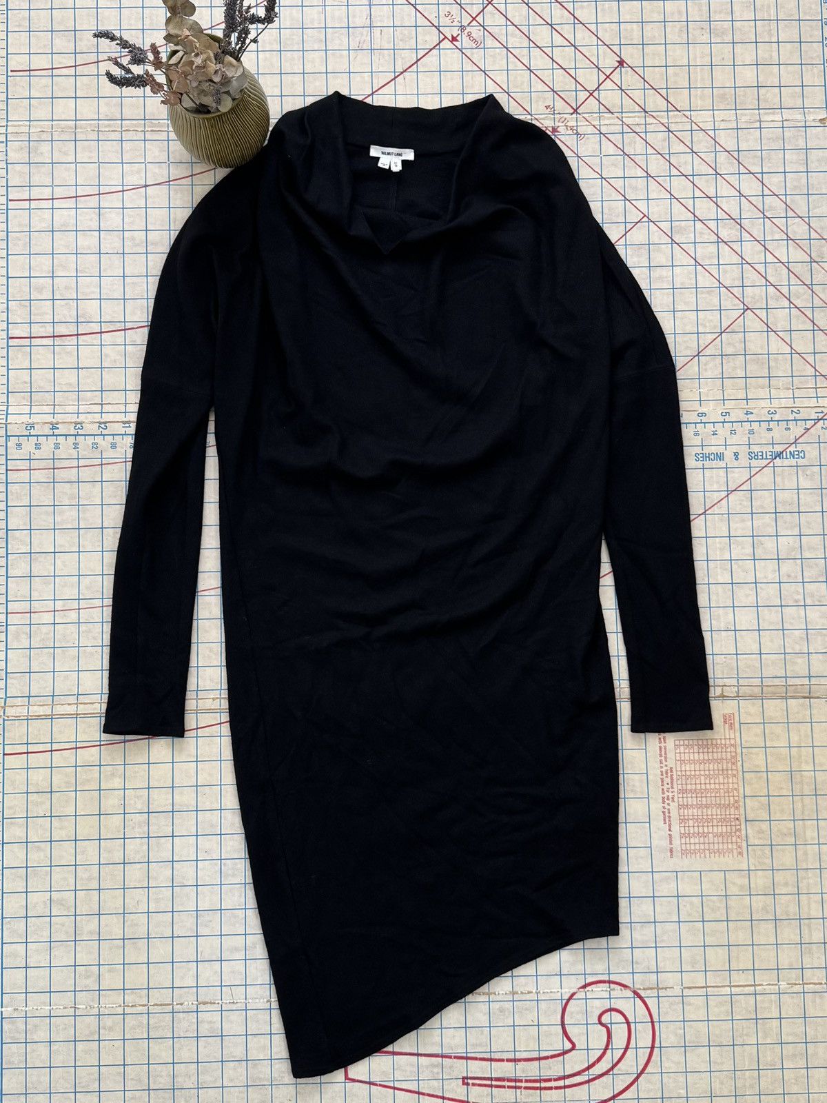 Helmut Lang Helmut Lang Wool Dress Black Women’s Size Small Size S / US 4 / IT 40 - 1 Thumbnail
