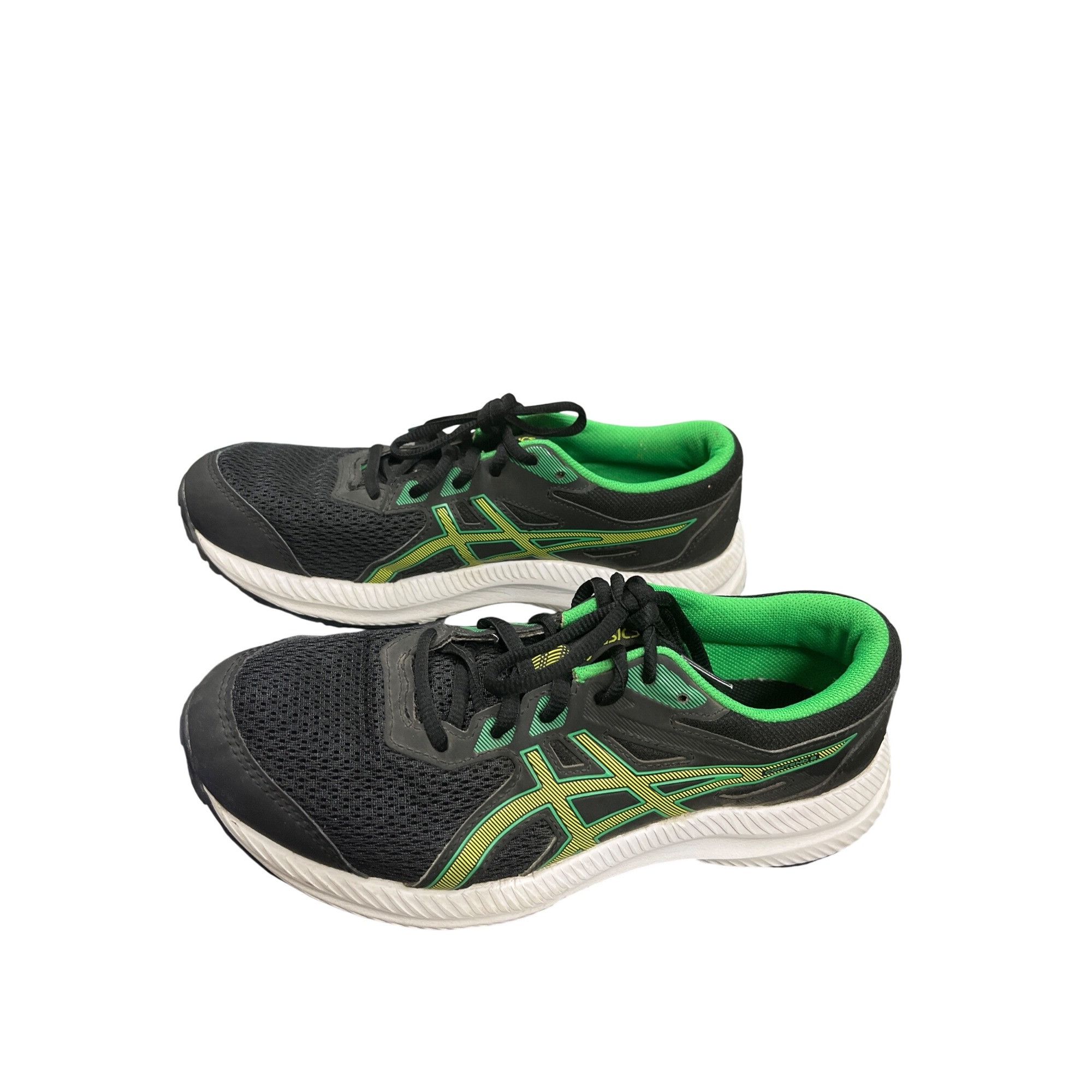 Asics Asics Contend 8 wms black green leather fabric low sneakers Size US 6.5 / IT 36.5 - 4 Thumbnail