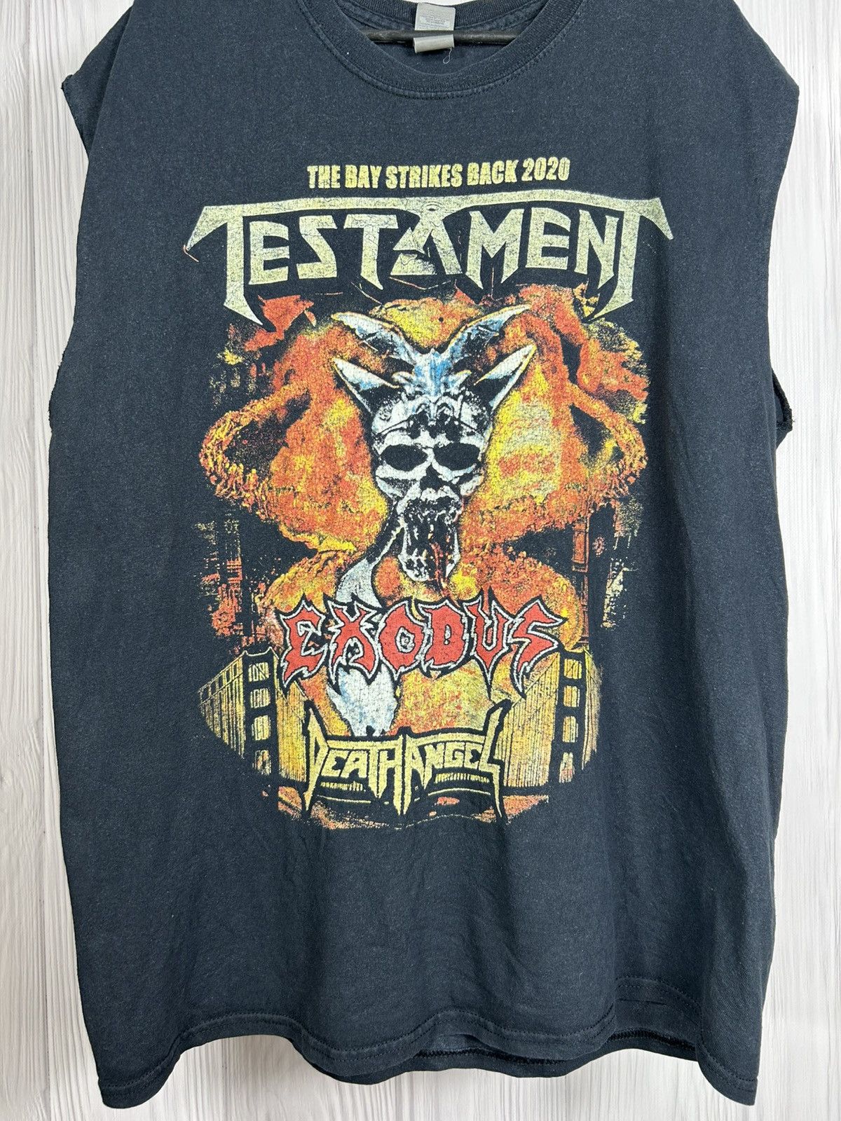 Band Tees Vintage Testament Exodus Europe Tour Size L Size US L / EU 52-54 / 3 - 5 Thumbnail