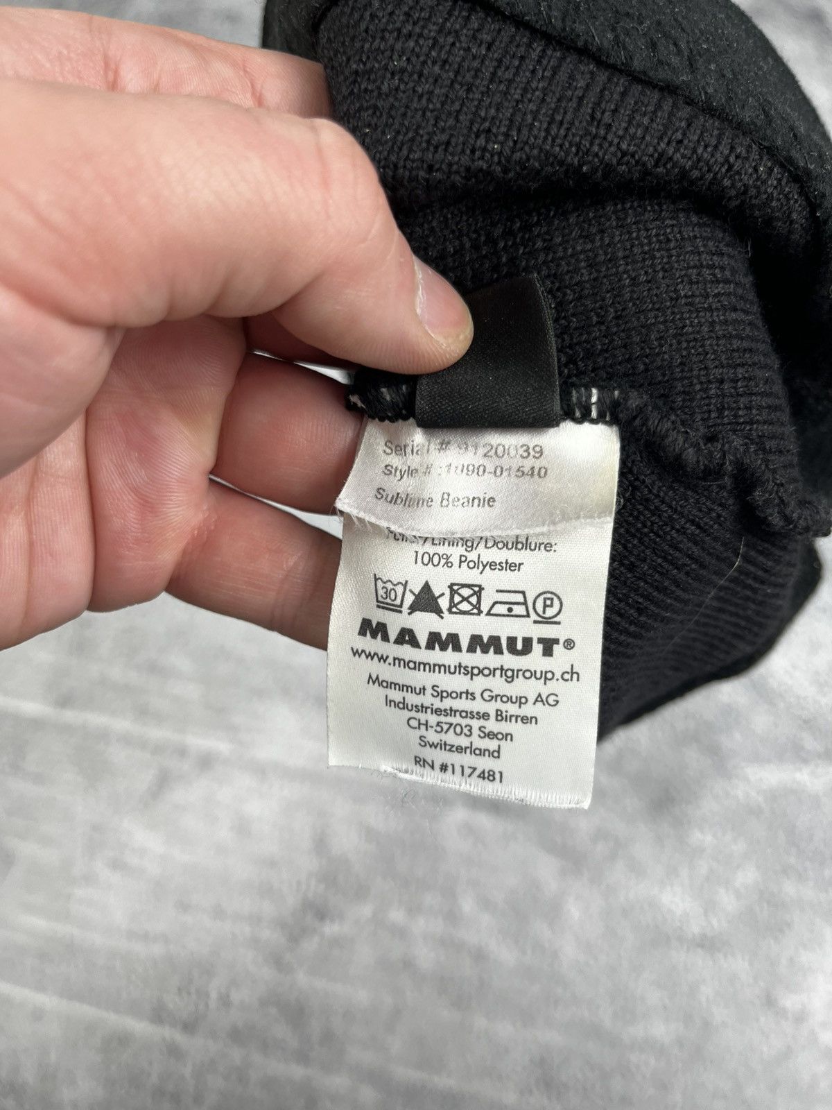Mammut Mammut hat mens vintage Size ONE SIZE - 7 Thumbnail