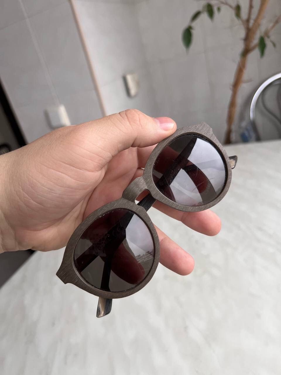 Diesel Vintage Diesel Sunglasses Wood Frame Eyewear Metal Logo Y2K Size ONE SIZE - 13 Thumbnail