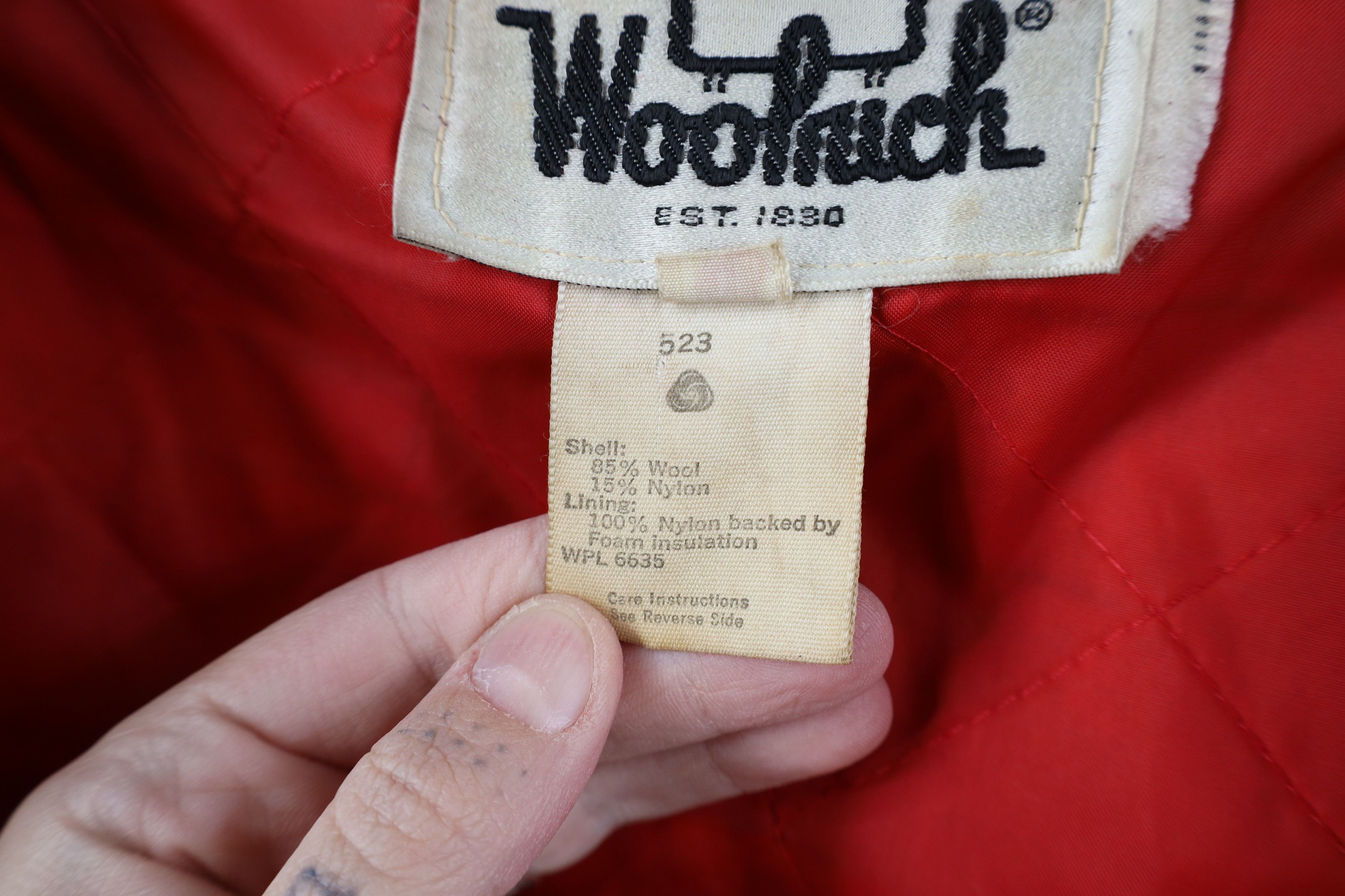 Woolrich Woolen Mills Vintage 70s Woolrich Wool Quilted Birding Jacket USA Size US XL / EU 56 / 4 - 13 Thumbnail