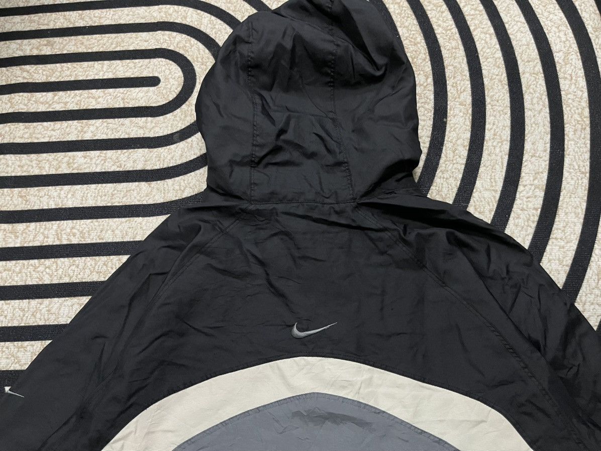 Nike × Vintage 2000s NIKE REVERSIBLE NYLON/FLEECE HOODIE ZIPPER JACKET Size US M / EU 48-50 / 2 - 19 Thumbnail