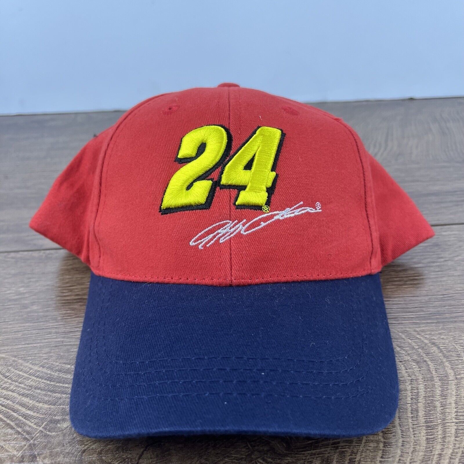 Other Jeff Gordon 24 Hat NASCAR Racing Hat Red Hat Adjustable Red Size ONE SIZE - 2 Thumbnail