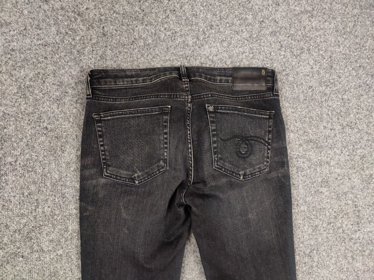 R13 R13 Design Alison Skinny Howell Light Faded Denim Jeans Size 27" / US 4 / IT 40 - 8 Thumbnail