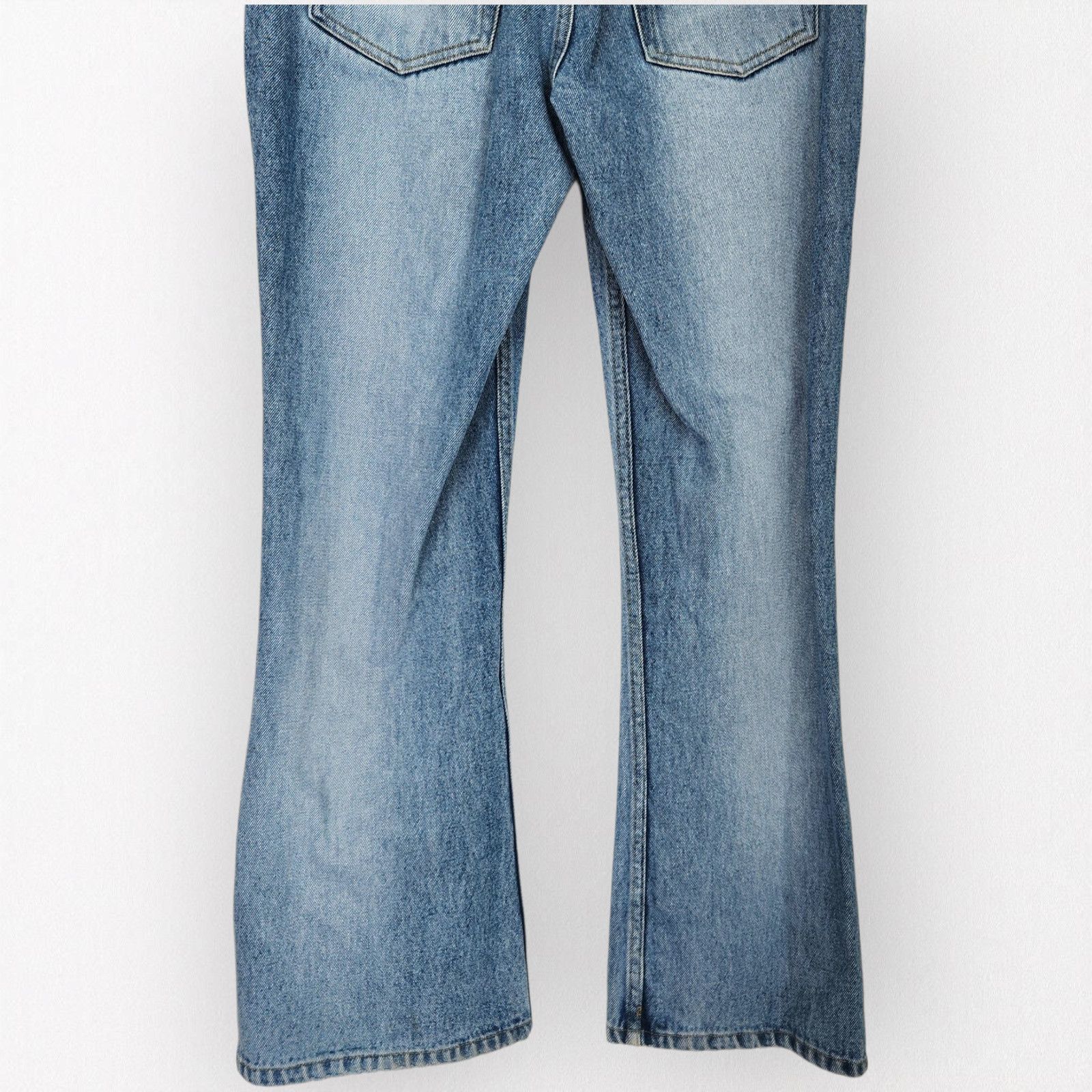 Vintage No Boundaries Denim High Waisted Split Hem Bootcut Jeans 6 Size 28" / US 6 / IT 42 - 8 Thumbnail