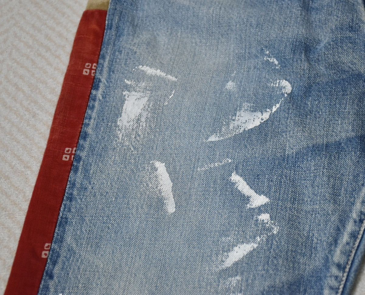 Kapital Kapital Kountry Reworked Denim Shorts W32 Size US 32 / EU 48 - 9 Thumbnail