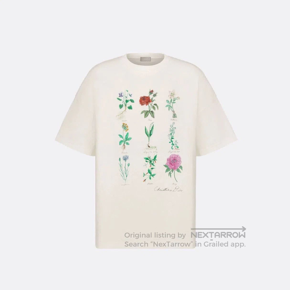 Dior dior floral print short sleeve shirt. Size US M / EU 48-50 / 2 - 1 Thumbnail