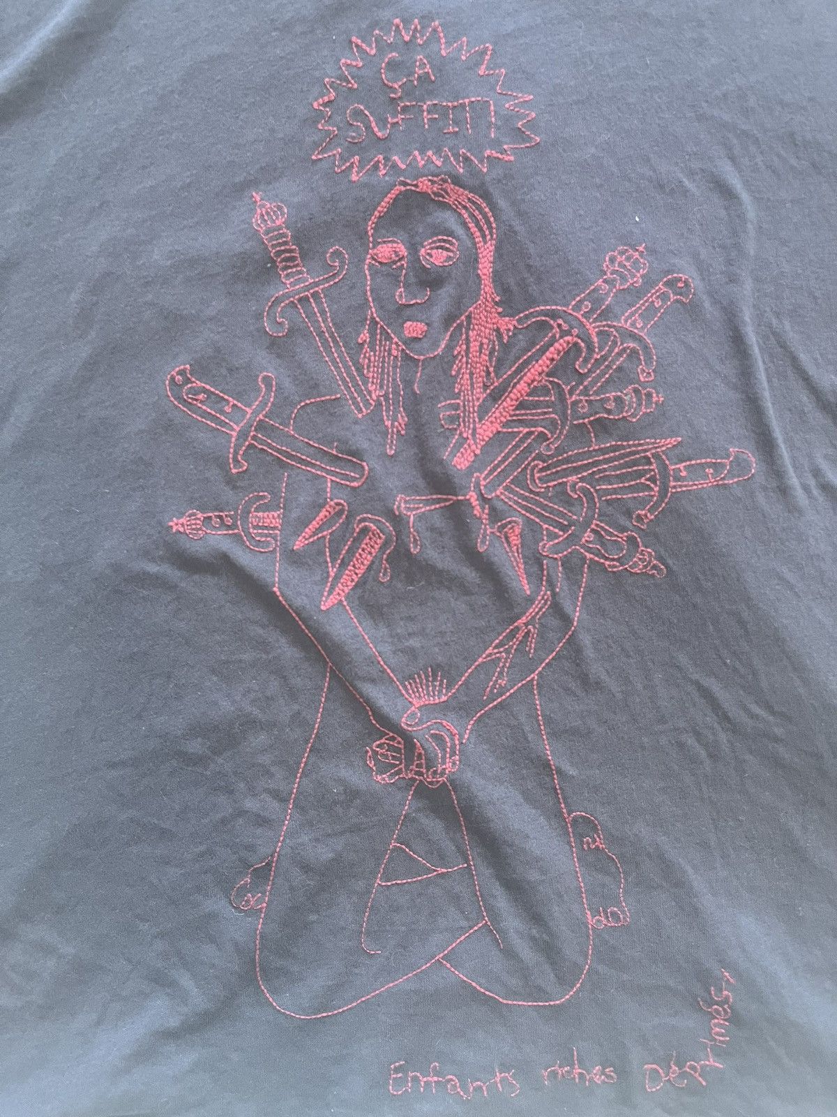 Enfants Riches Deprimes Enfants Riches Deprimes “CA SUFFITI” Tee Shirt Size US M / EU 48-50 / 2 - 3 Thumbnail