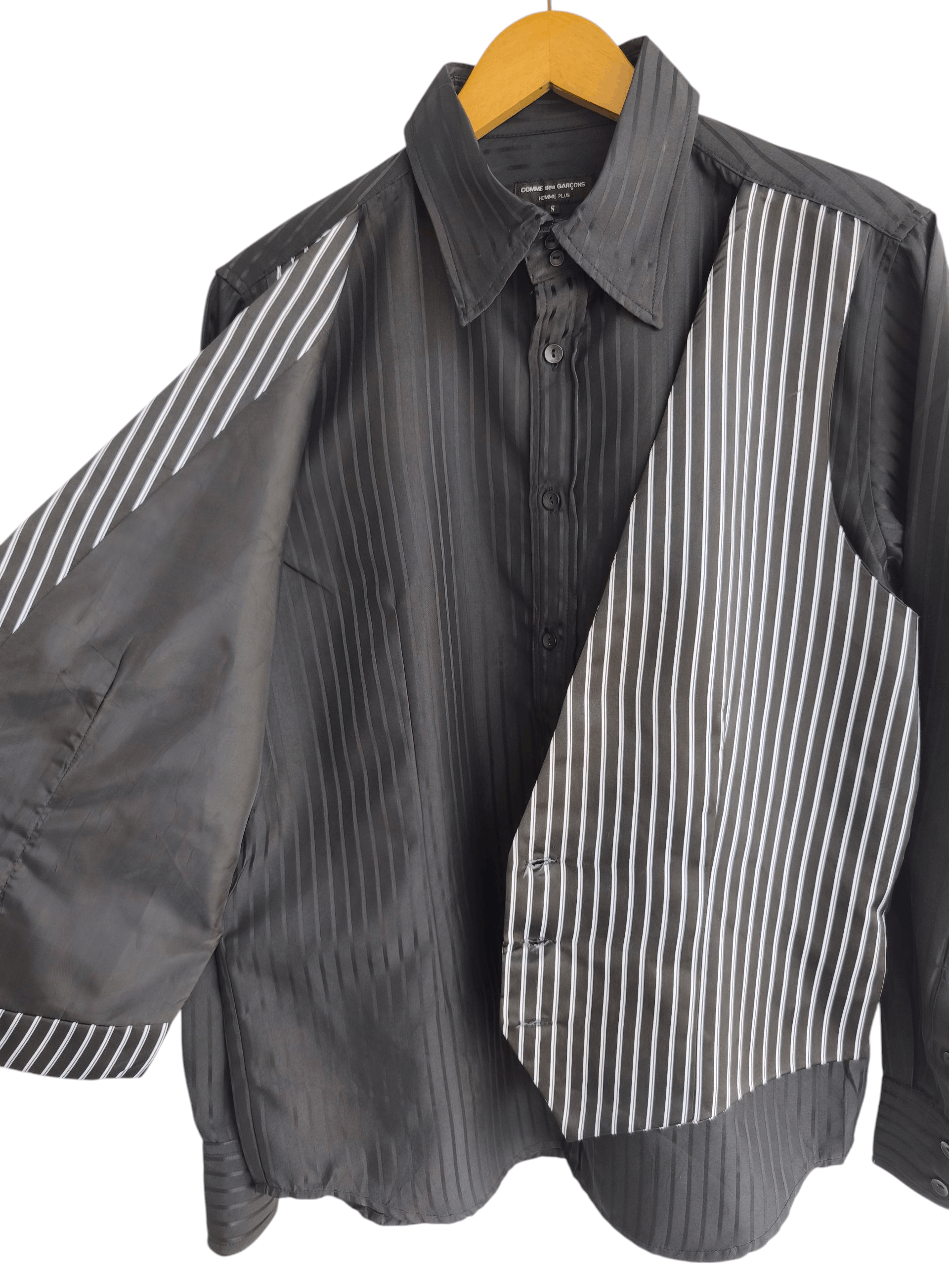 Comme des Garcons Homme Plus AD2000 Comme des garcons shirt vest stripe shirt Size US M / EU 48-50 / 2 - 3 Thumbnail