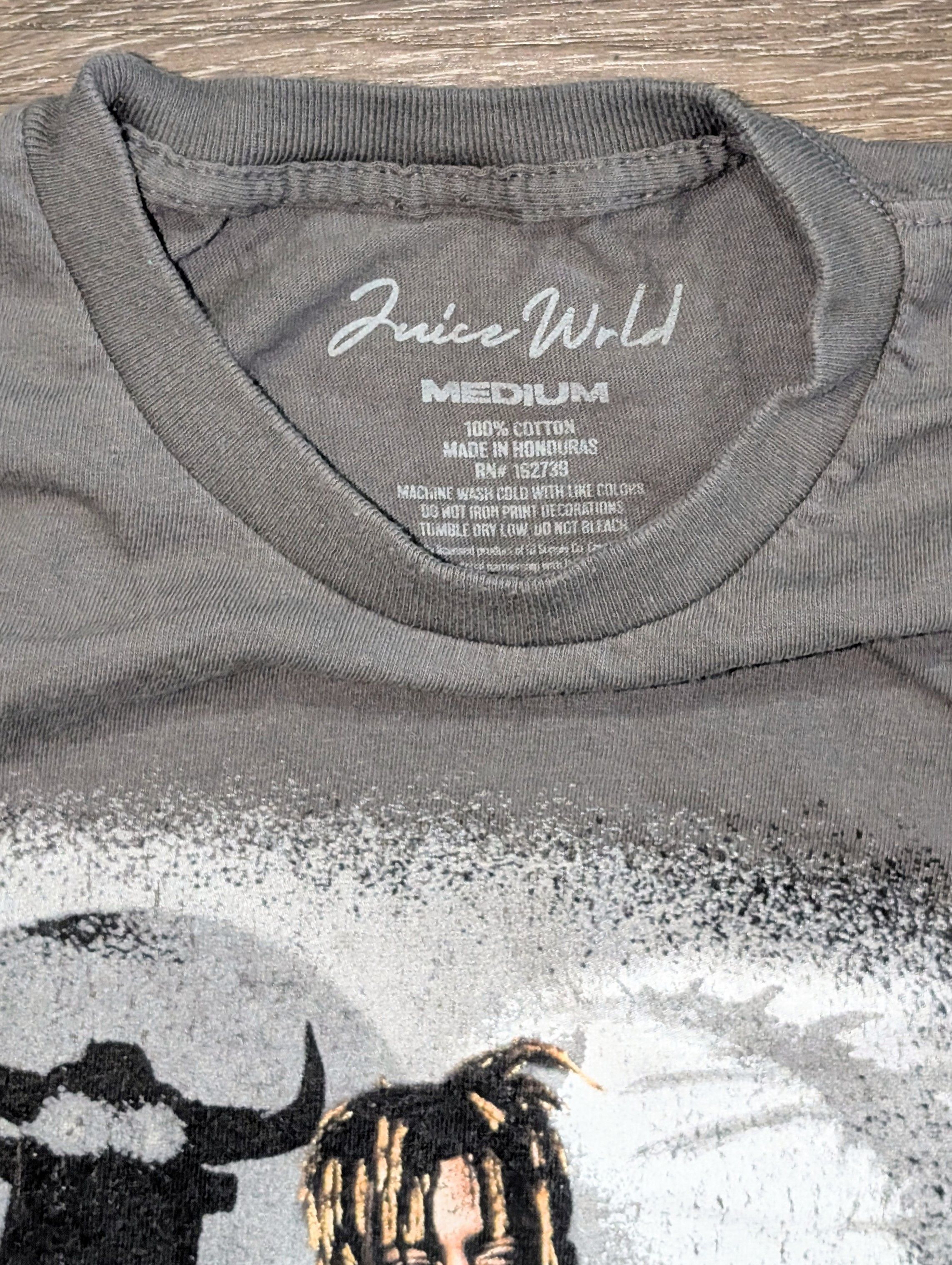Other × Rap Tees Juice Wrld Fighting Demons rap t-shirt - SIZE M Size US M / EU 48-50 / 2 - 3 Thumbnail