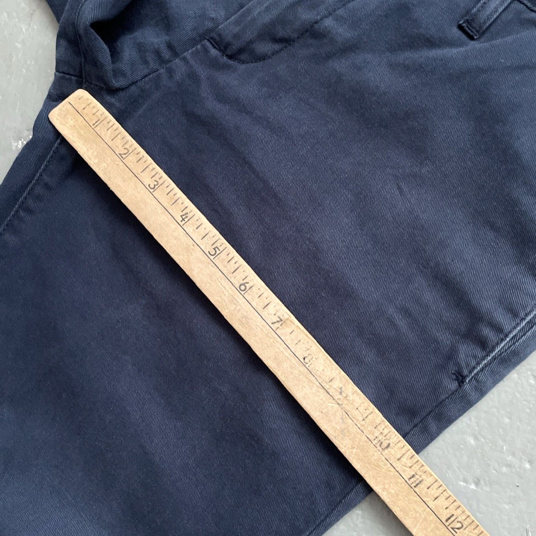 Vintage BALDWIN Kansas City Cotton Chino Work Pants Made In USA 30 Blue Mens Pants Casual Heritage 30 Size US 30 / EU 46 - 5 Thumbnail