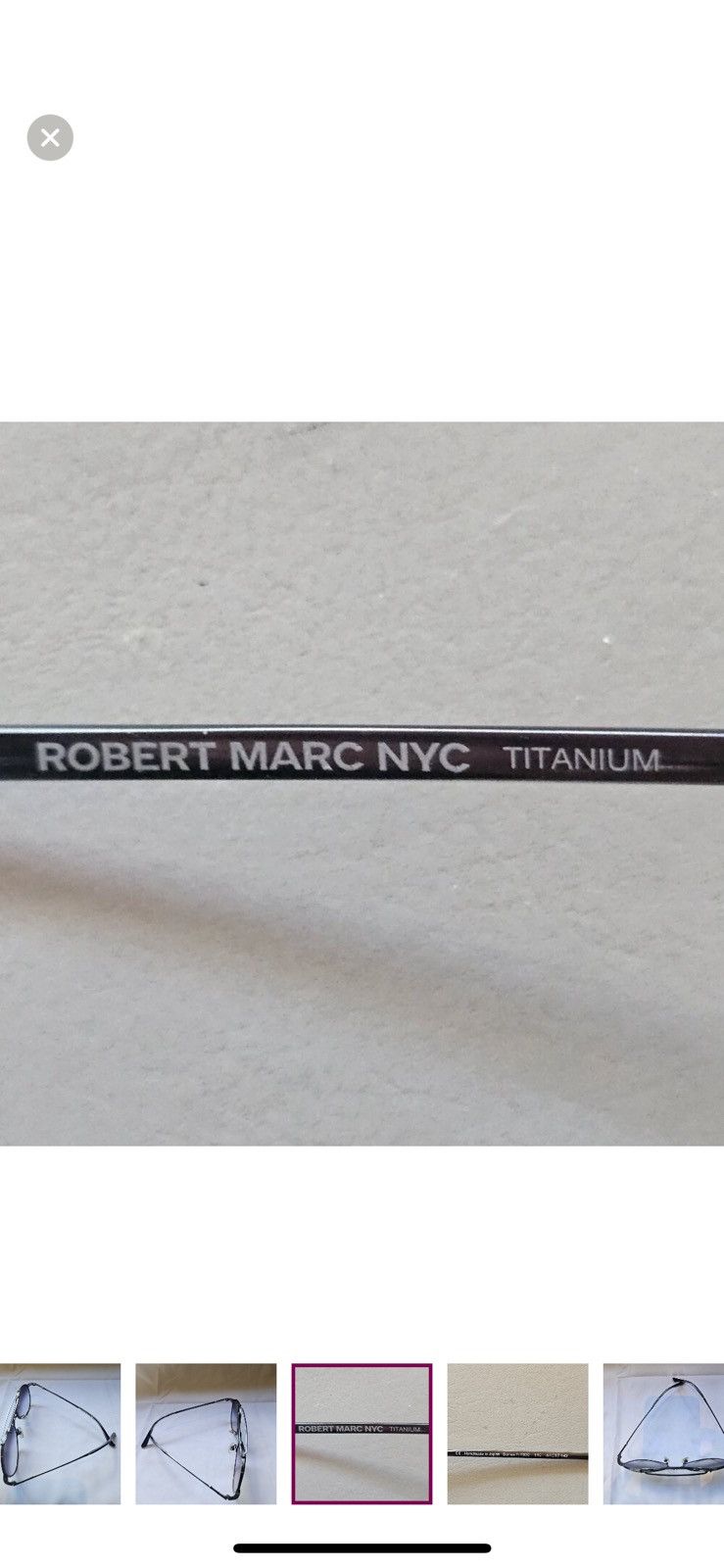 Vintage Robert MARC NYC aviators Size ONE SIZE - 4 Thumbnail
