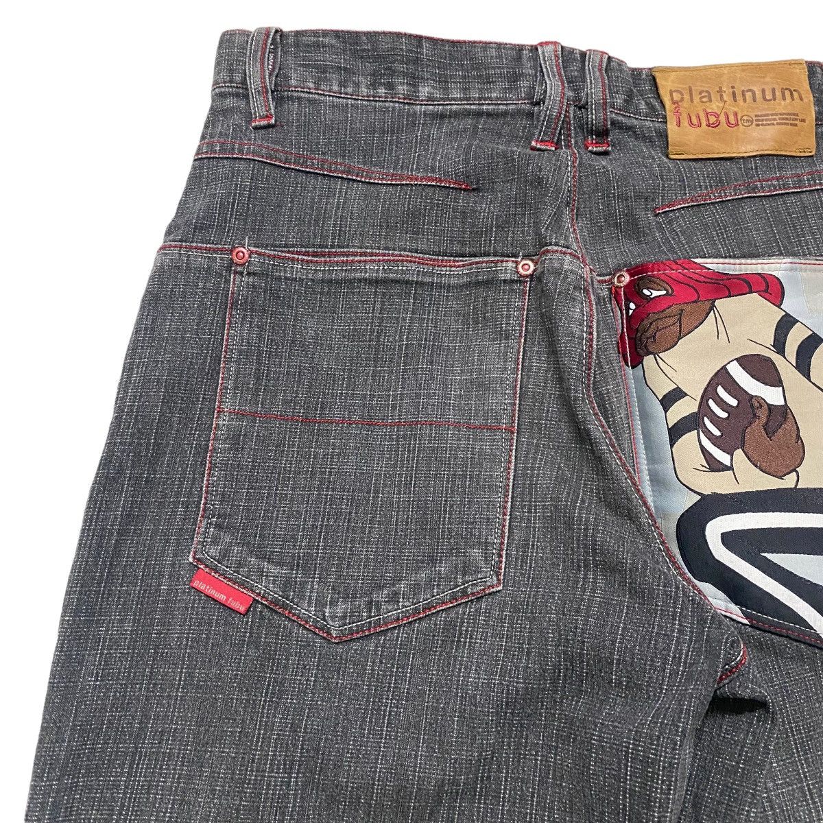 Fubu Vintage Platinum Fubu Baggy Jeans Russell Size US 30 / EU 46 - 11 Thumbnail