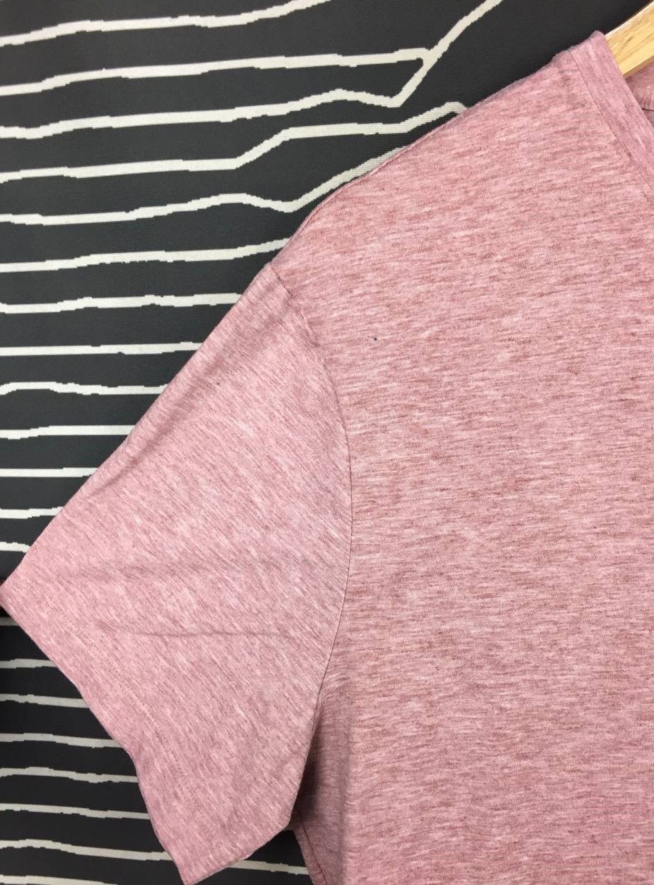 Michael Kors Michael Kors Embroidered MK Logo Minimalist Pink Melange Tee Size US L / EU 52-54 / 3 - 4 Thumbnail