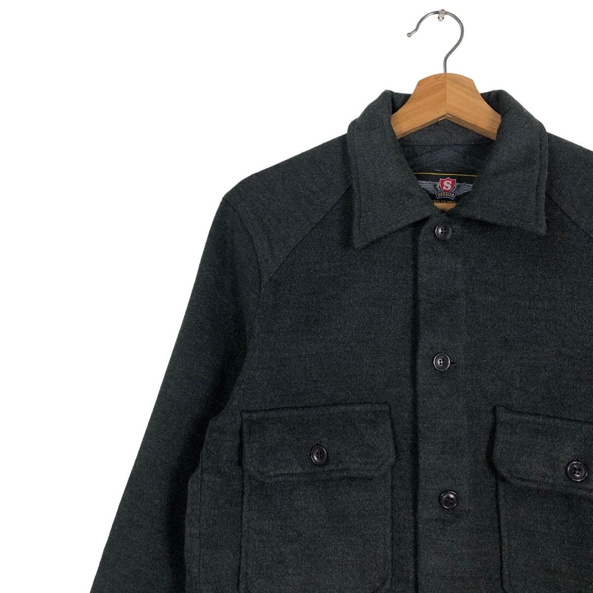 Japanese Brand 🔥Vintage Big Pockets Biker Jacket Sessler Mfg Co. Japan Size US M / EU 48-50 / 2 - 7 Thumbnail