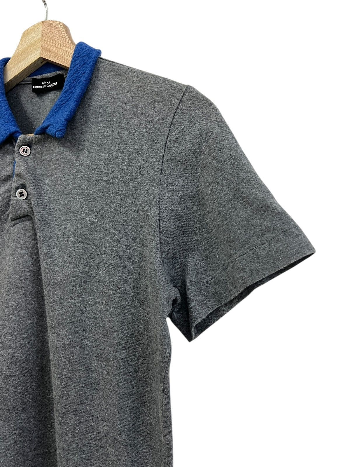 Tricot Comme des Garcons Comme des Garcons Tricot Wool Collar Polo Shirt Size S / US 4 / IT 40 - 6 Thumbnail