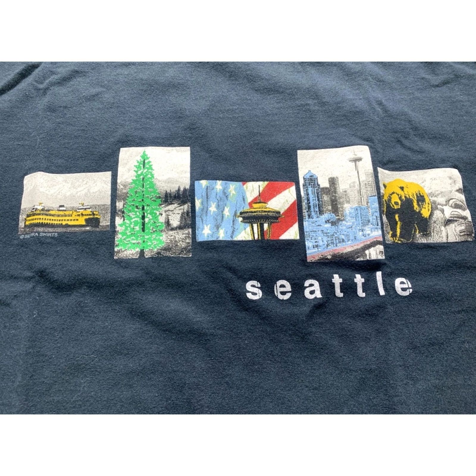 Anvil VINTAGE Anvil USA Graphic T Shirt Black XL Mens Short Sleeve Crew Neck Seattle 90s Decade Systems? Size US XL / EU 56 / 4 - 2 Thumbnail