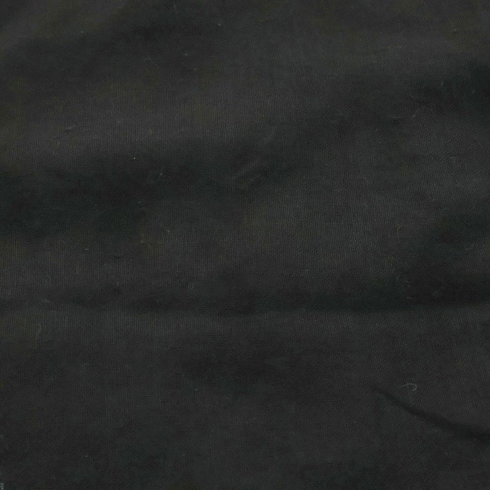CHROME HEARTS Black Cashmere Stole Scarf