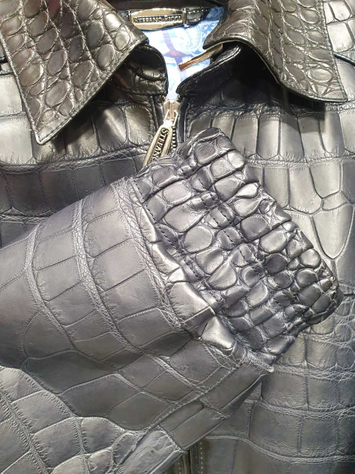 Stefano Ricci Stefano Ricci crocodile leather jacket size 56 Size US XL / EU 56 / 4 - 12 Thumbnail