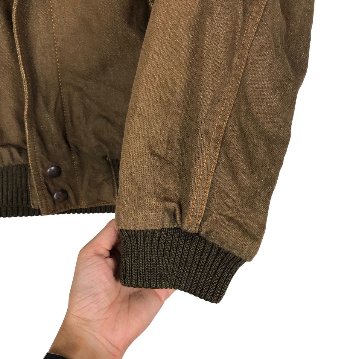 Japanese Brand 🔥Vintage Chore Bomber Jacket Biker Ixi:z Japan Issey Miyake Size US M / EU 48-50 / 2 - 15 Thumbnail