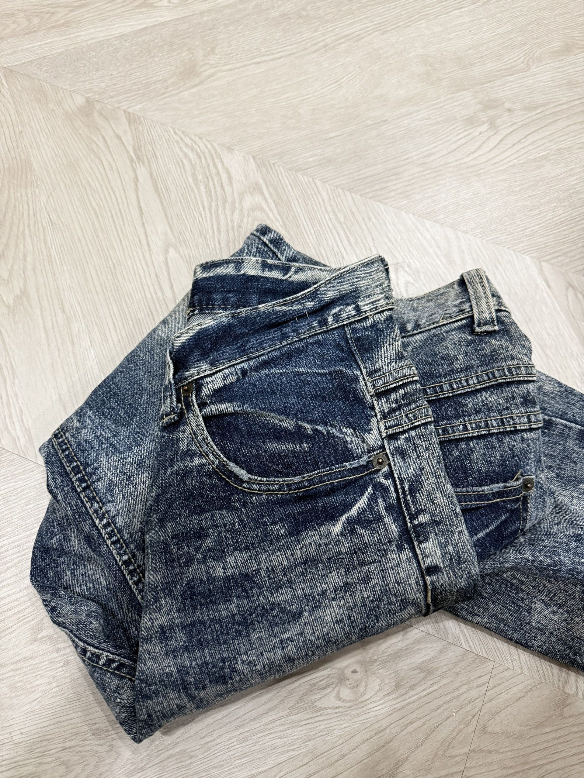 Japanese Brand Hells Bells Designer Denim Size US 30 / EU 46 - 9 Thumbnail