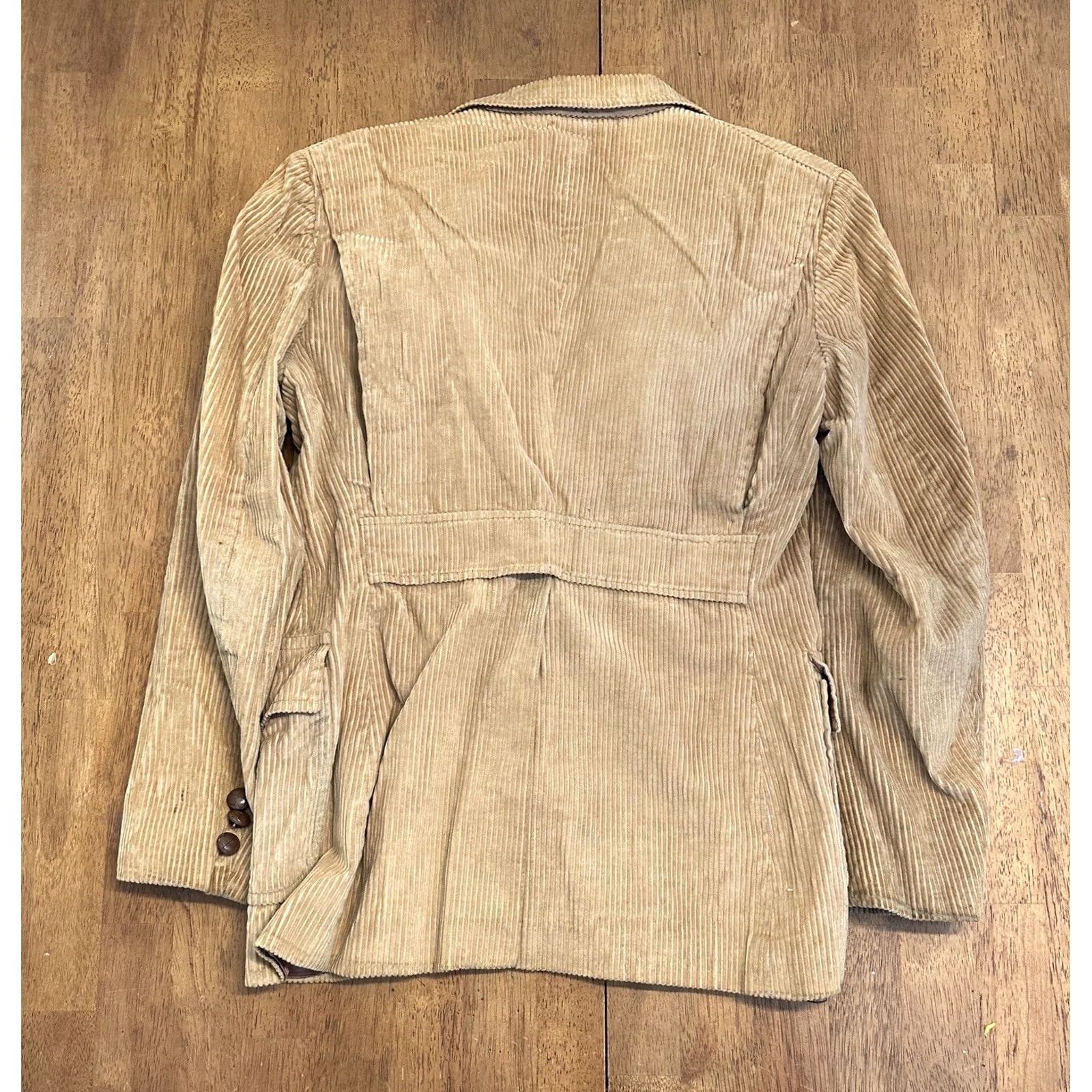 Vintage VINTAGE Campus Corduroy Long Jacket XS Designer Lined Mens Jacket Size US XS / EU 42 / 0 - 2 Thumbnail