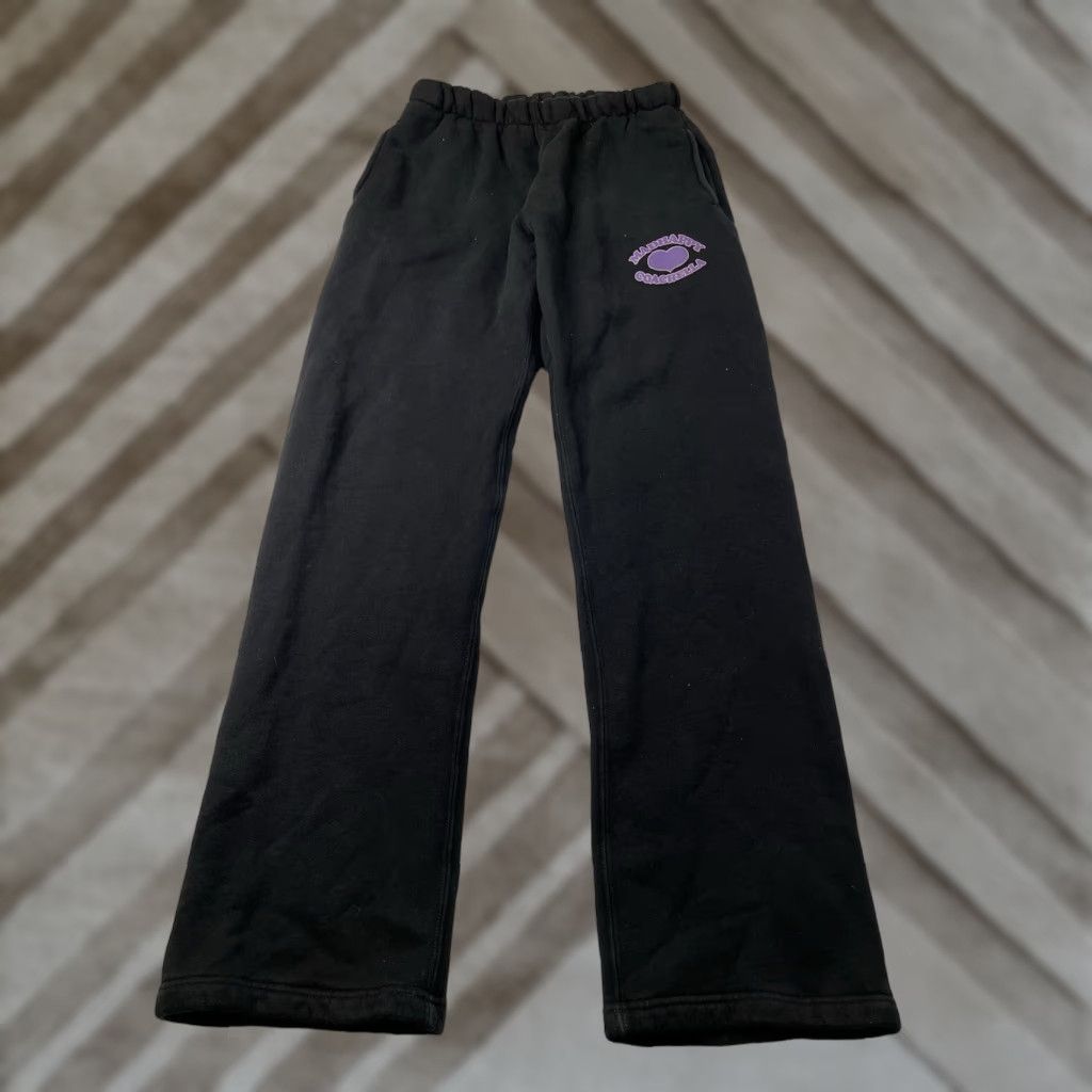 Madhappy Madhappy Sweatpants Unisex Black L Large Coachella Big Heart Pants Men Women Size US 33 - 1 Thumbnail