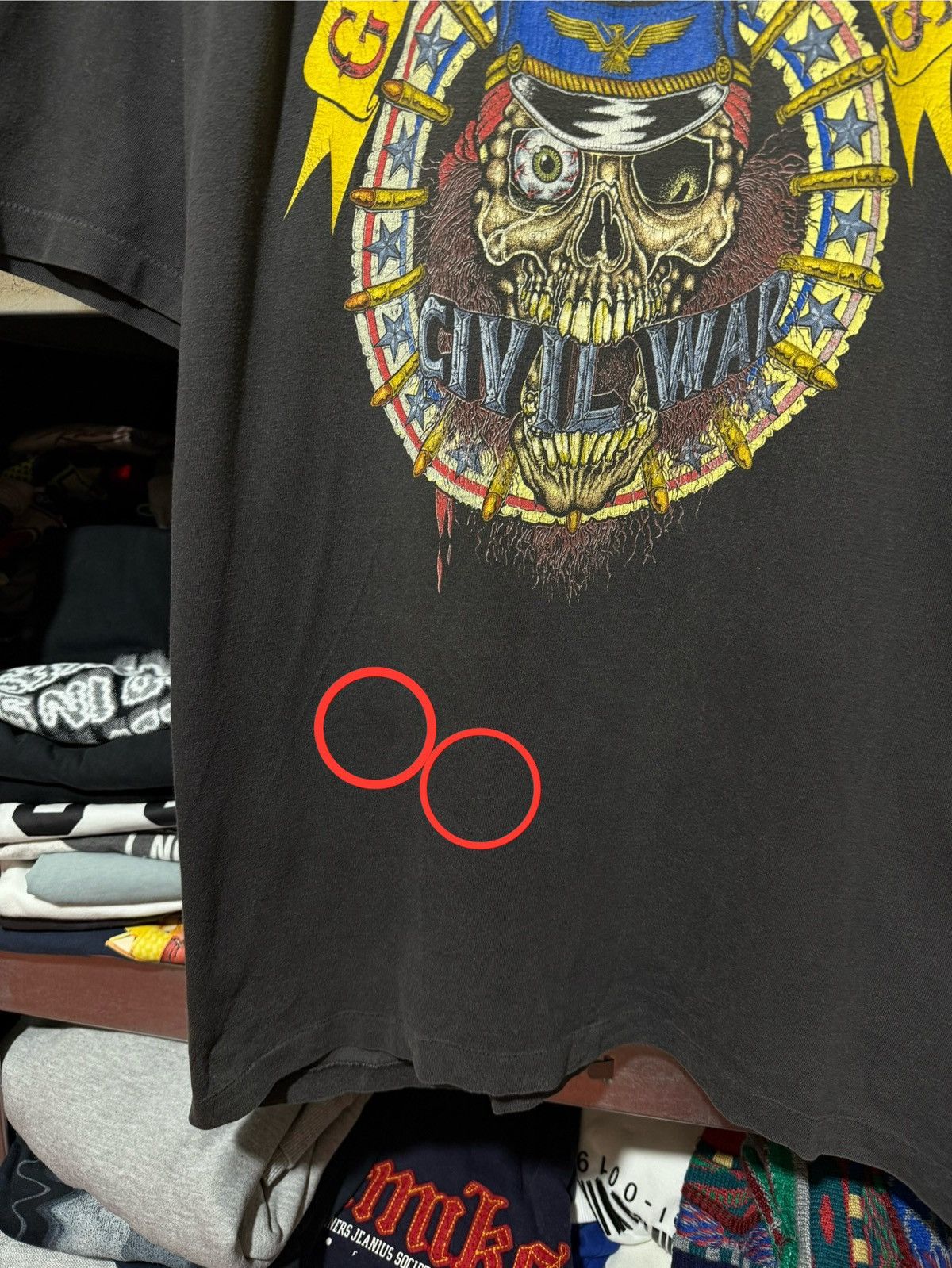 Vintage Vintage Guns N Roses Get In The Ring 1991 1992 Rock T-Shirt Size US XL / EU 56 / 4 - 7 Thumbnail