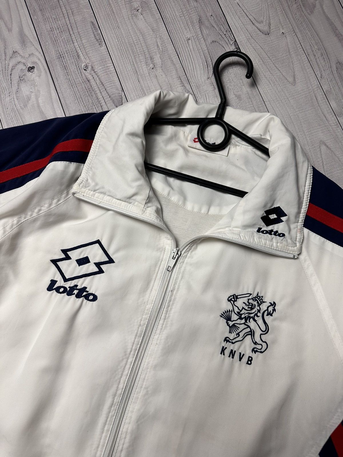 Lotto Sport Vintage Lotto Nederland soccer track jacket Holland rare M Size US M / EU 48-50 / 2 - 5 Thumbnail