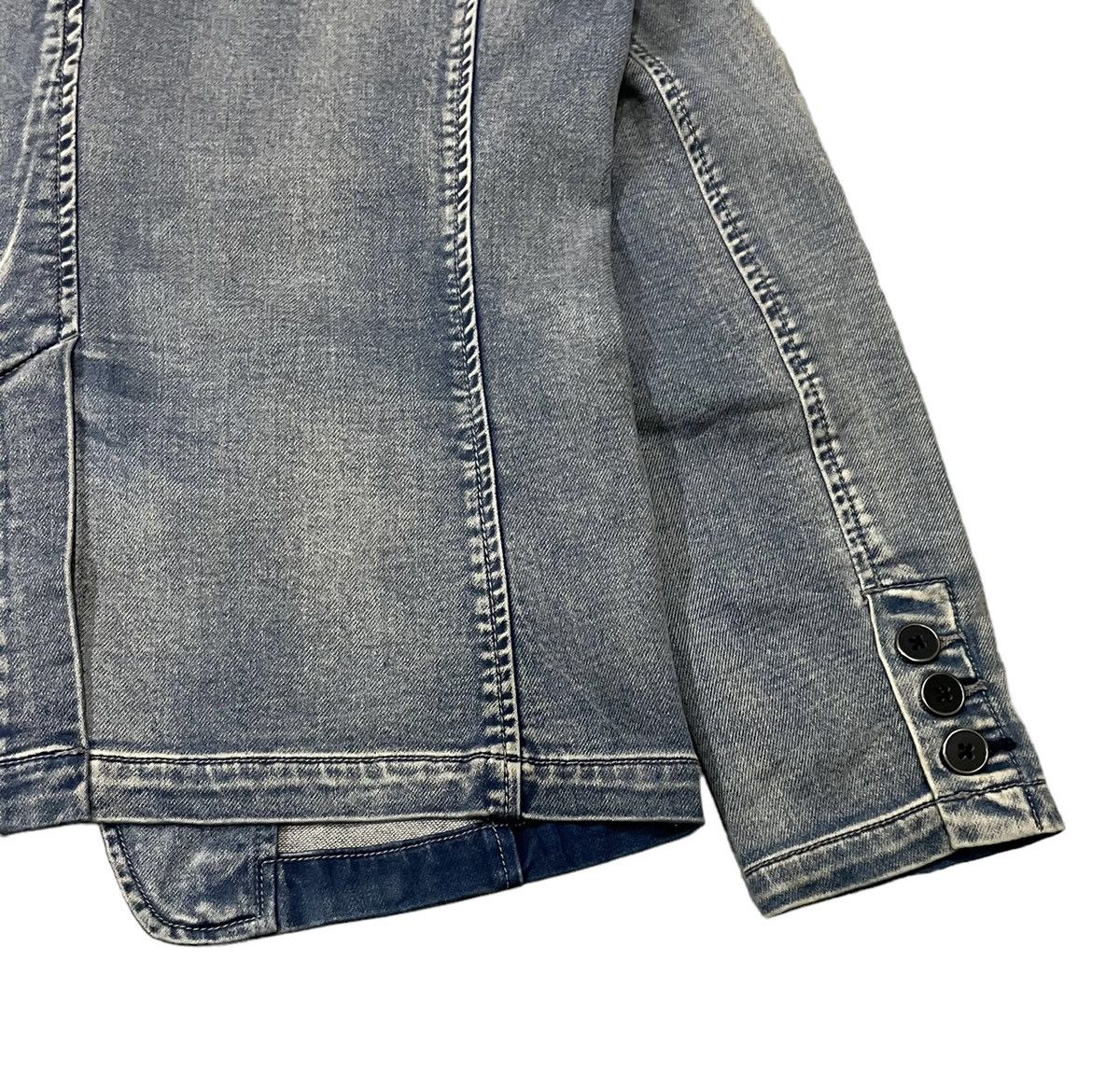 semanticdesign Vintage Semantic Design Denim Style Single Button Jacket Size US L / EU 52-54 / 3 - 12 Thumbnail